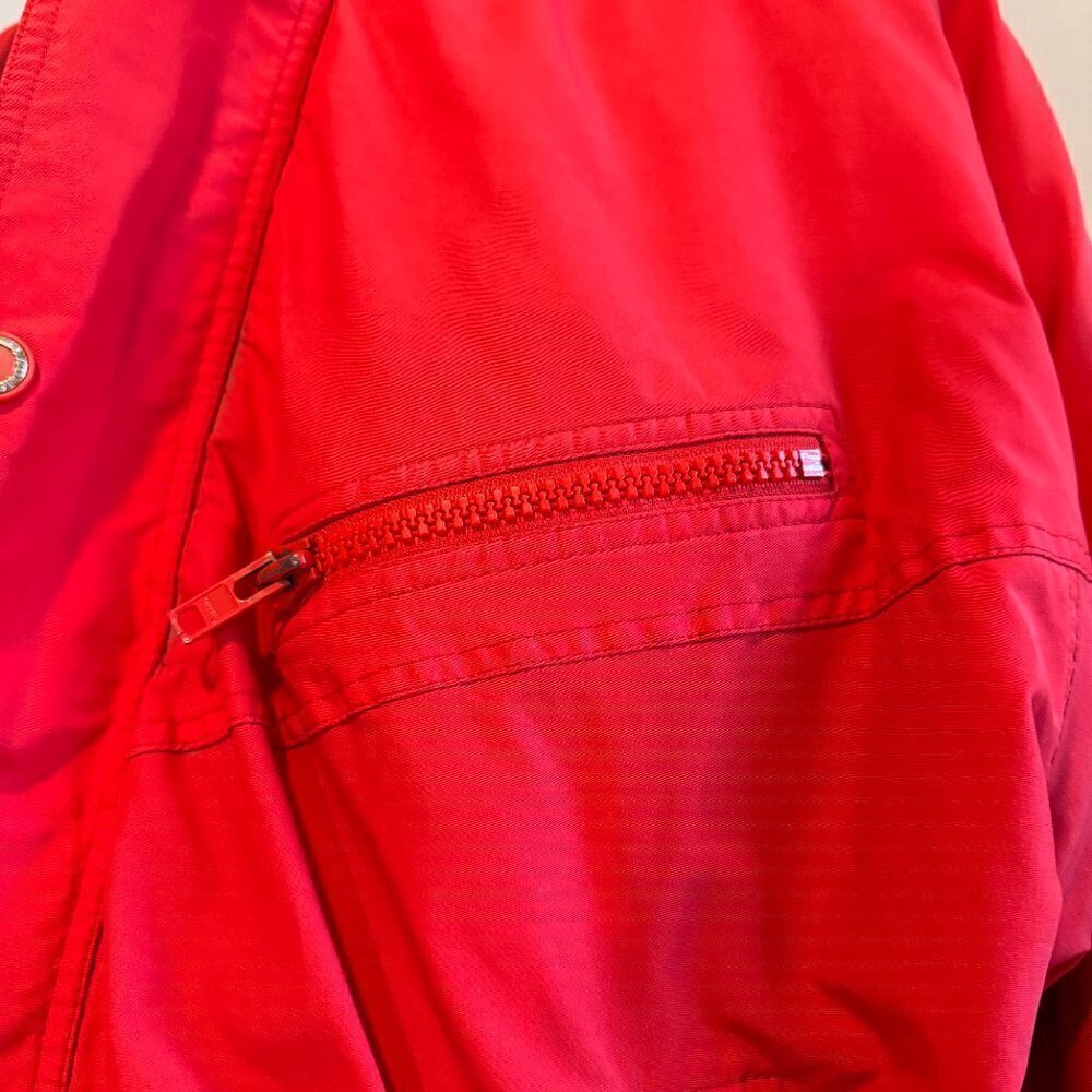 Vintage Tyrolia Bright Red 90's Puffy Ski Jacket - Picture 6 of 12
